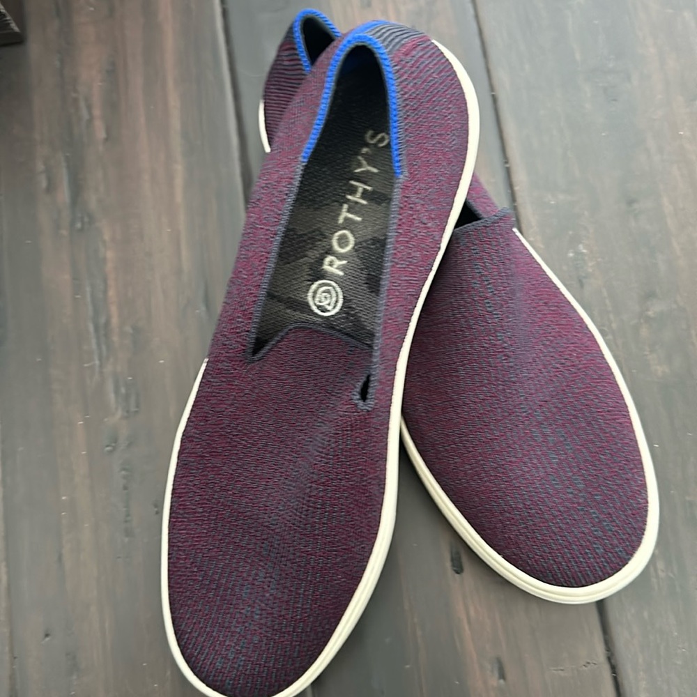 Rothy calipers on sneakers